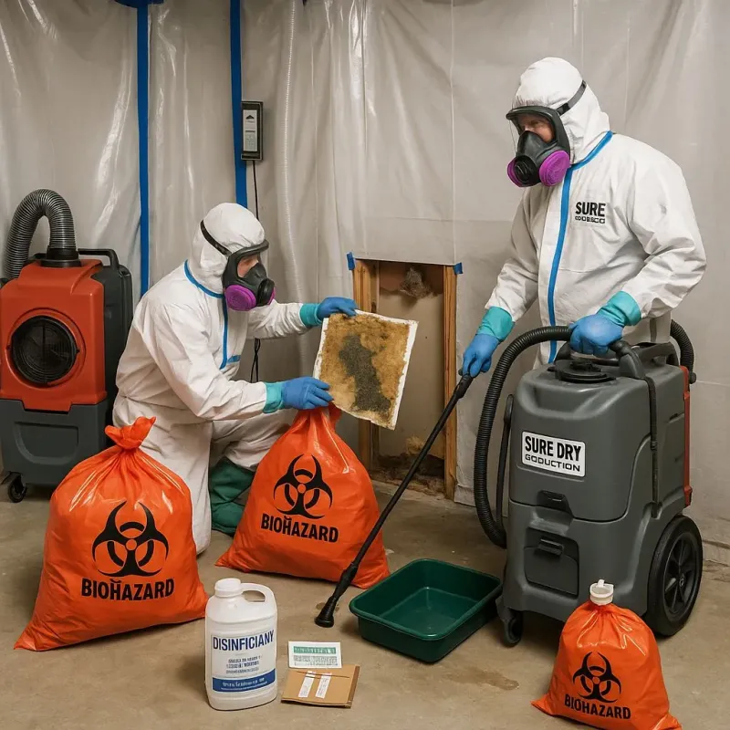 Contaminated Water Handling Protocols process in Mogul, NV
